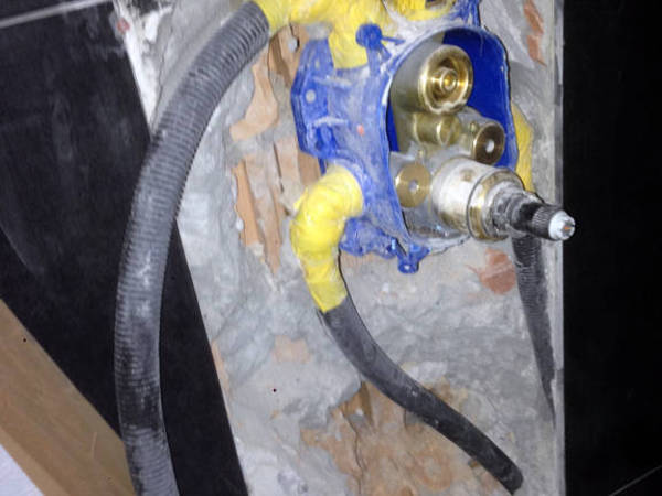 Remise en état suite à une défectuosité de la robinetterie