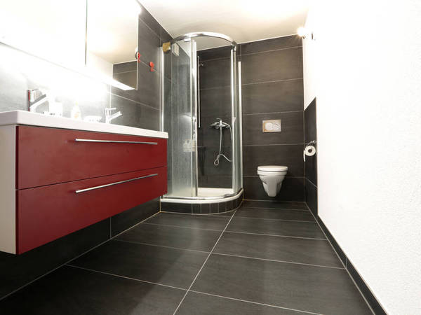 Carreaux de 45x90 cm, du sol au mur